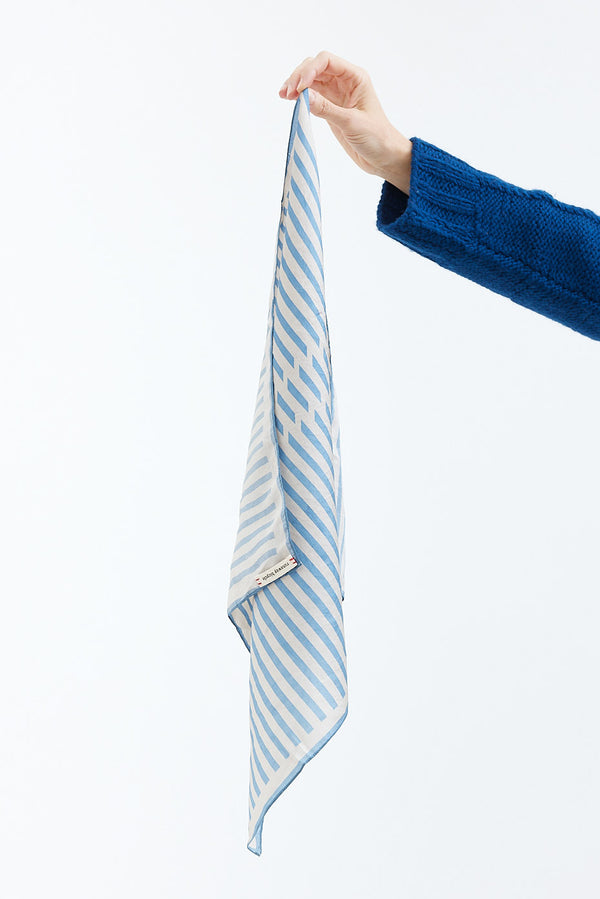 Runaway Bicycle - Neckerchief Blue Striped