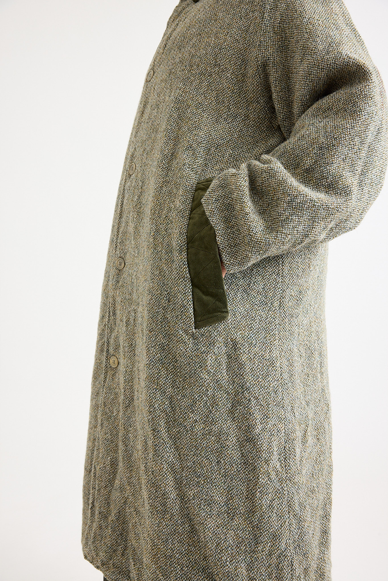 ジャケット・アウター CHEZ VIDALENC - COAT BOBI HARRIS TWEED CHEZ VIDALENC - COAT BOBI HARRIS TWEED (KOL) | Brownie