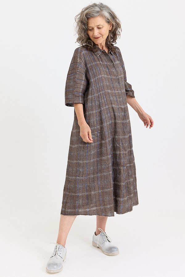 Boboutic - Dress - Brown/Avio