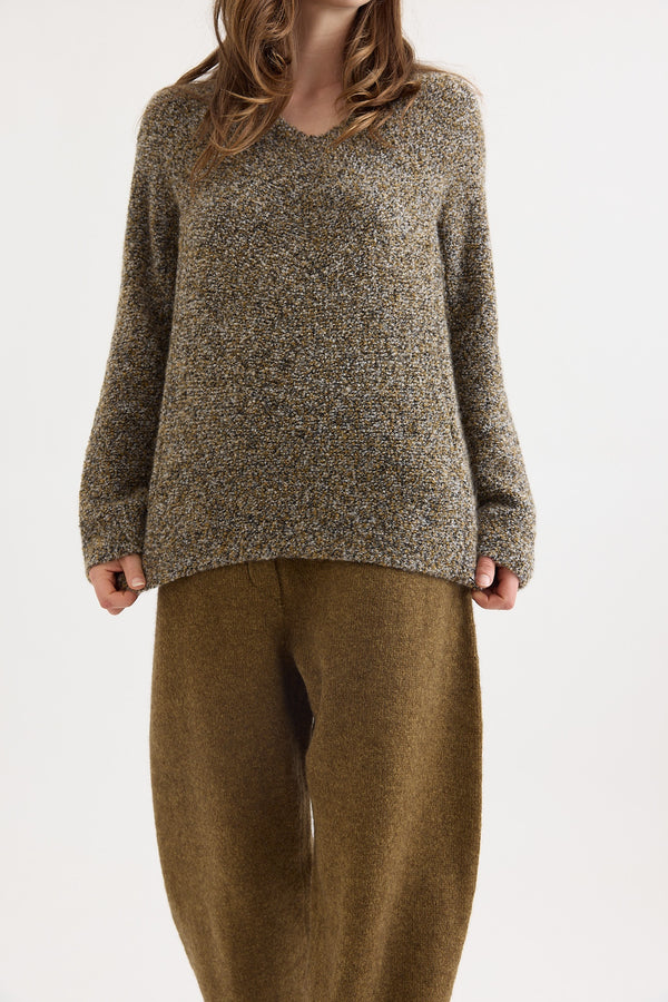 Boboutic - Love Sweater Khaki Mix
