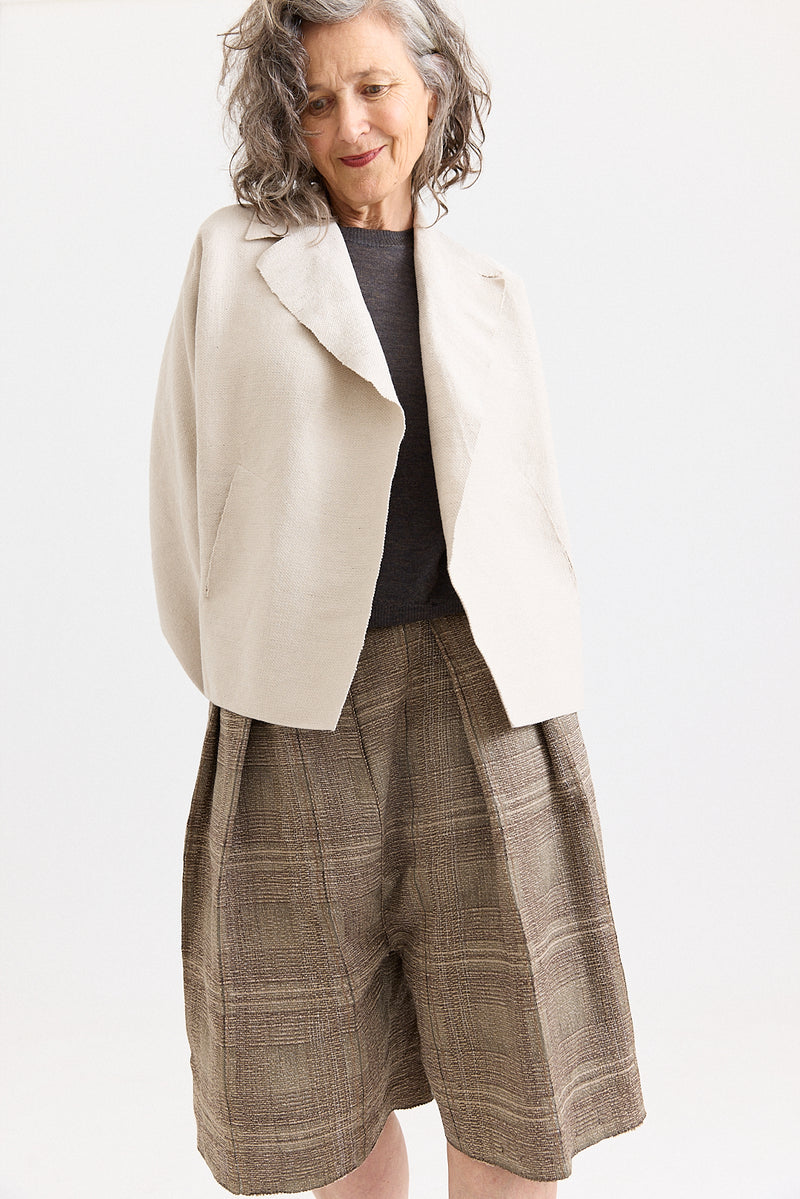 Boboutic - Double Breasted Jacket - Pearl