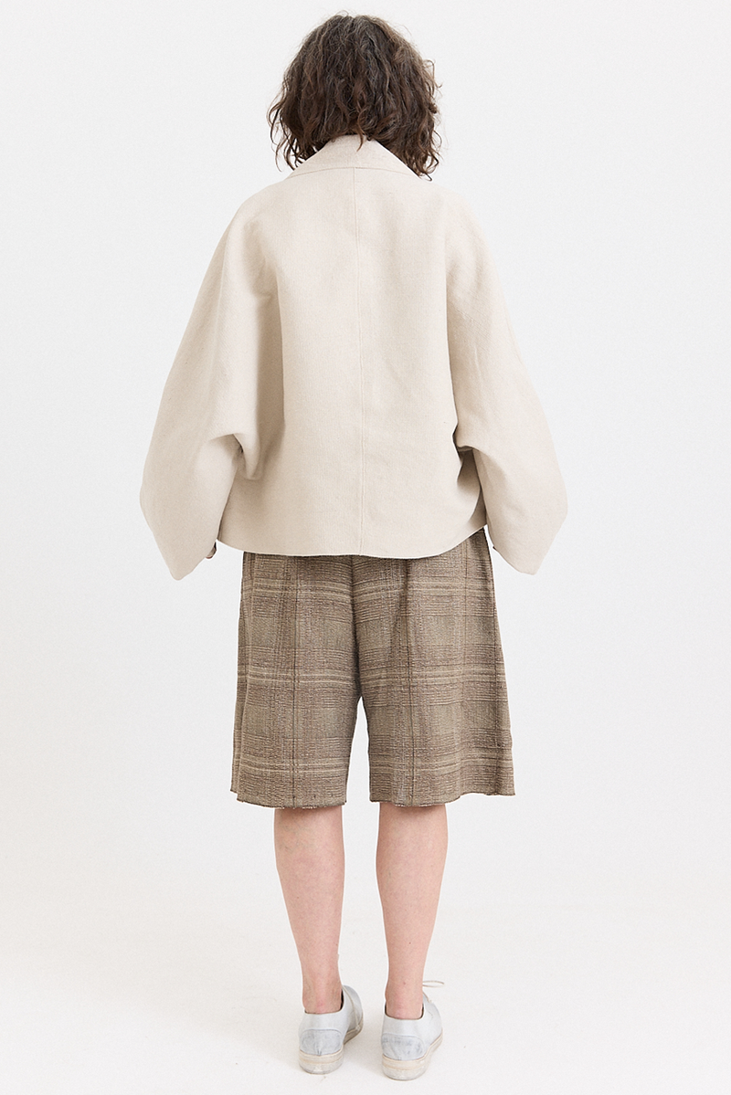 Boboutic - Double Breasted Jacket - Pearl