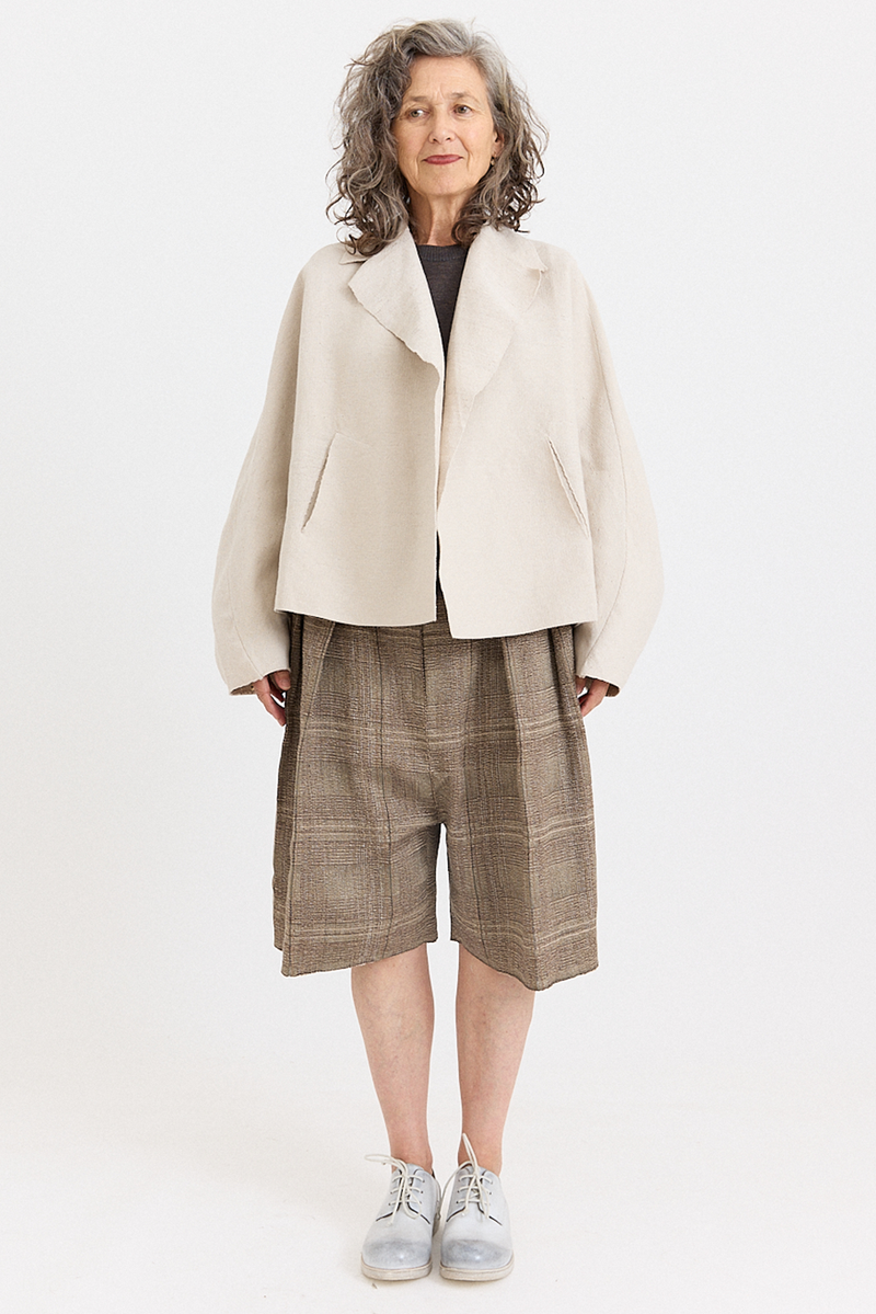 Boboutic - Double Breasted Jacket - Pearl