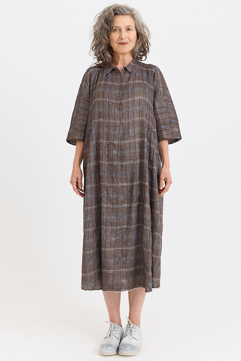 Boboutic - Dress - Brown/Avio