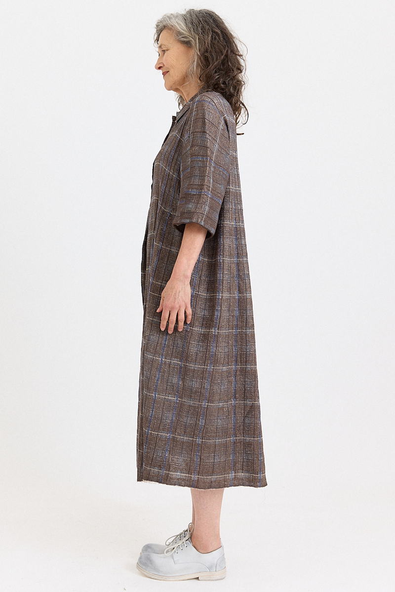 Boboutic - Dress - Brown/Avio