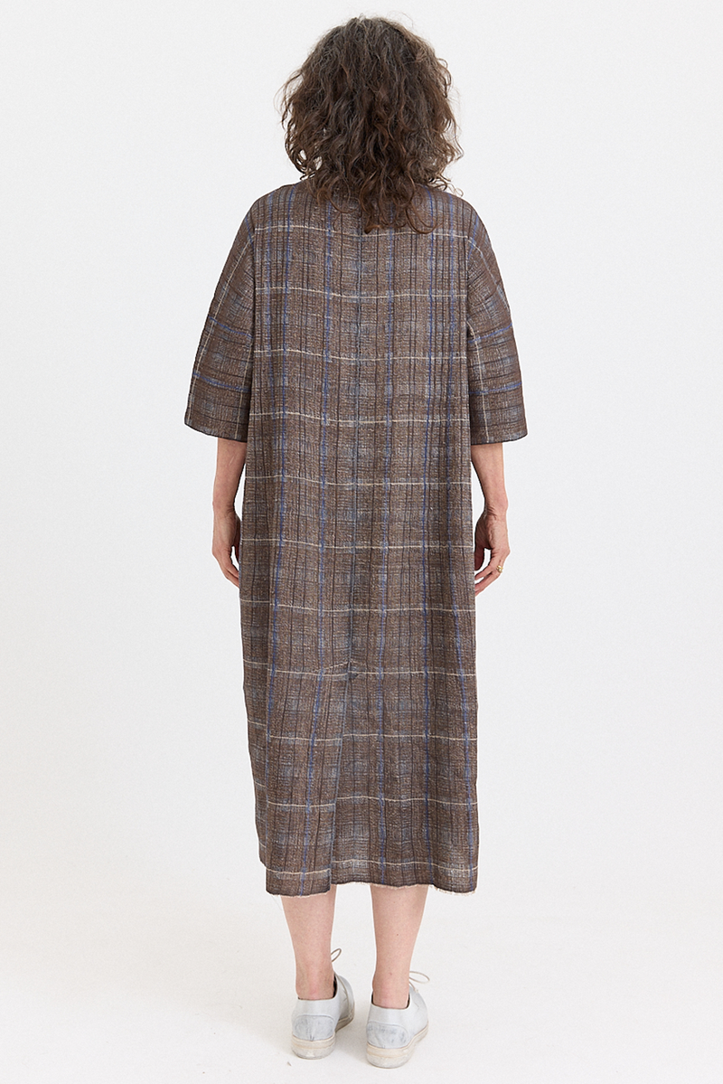 Boboutic - Dress - Brown/Avio