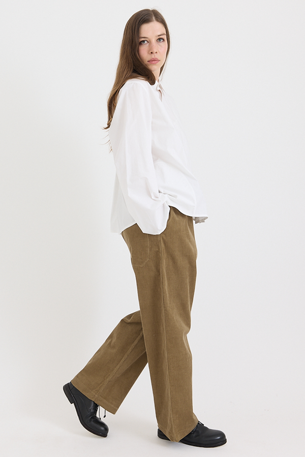 Sofie D'Hoore - Breton Blouse - Cotton Poplin - White