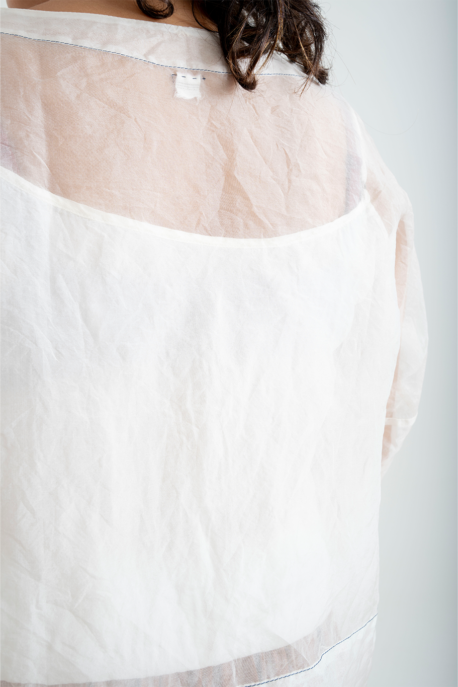 Bukeshla - Briar Box Top - Cream Organza