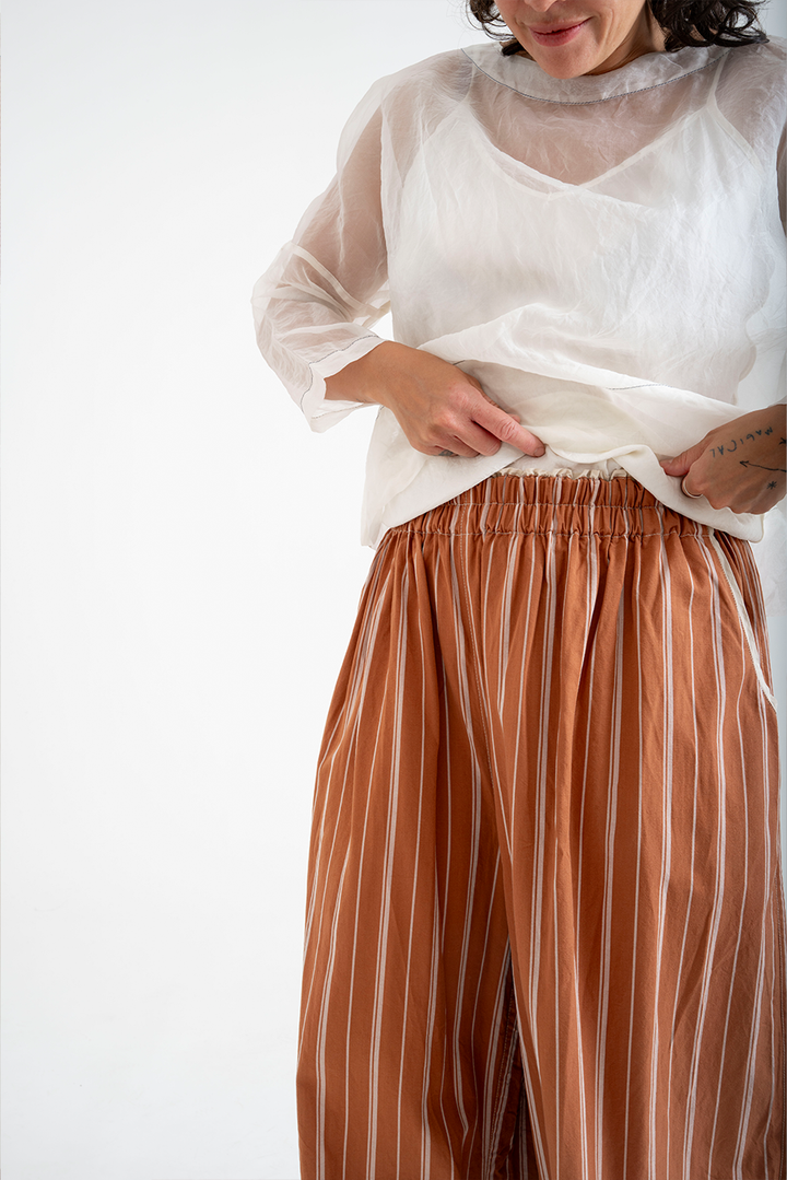 Bukeshla - Briar Box Top - Cream Organza