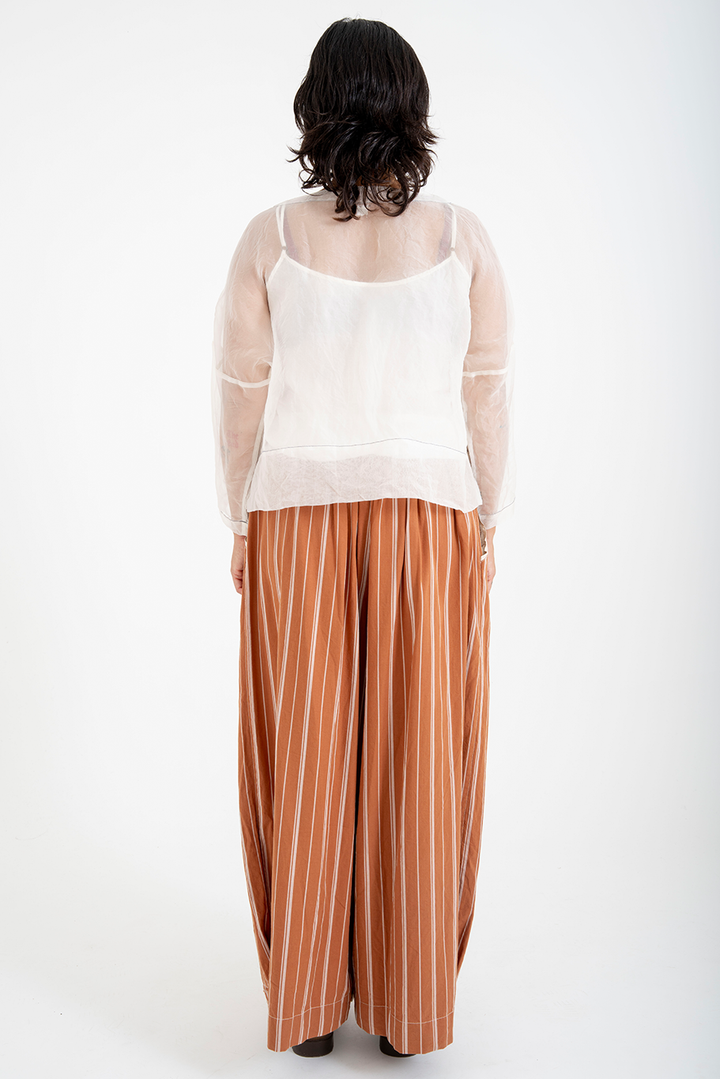 Bukeshla - Briar Box Top - Cream Organza