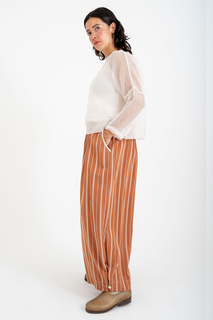 Bukeshla - Briar Box Top - Cream Organza