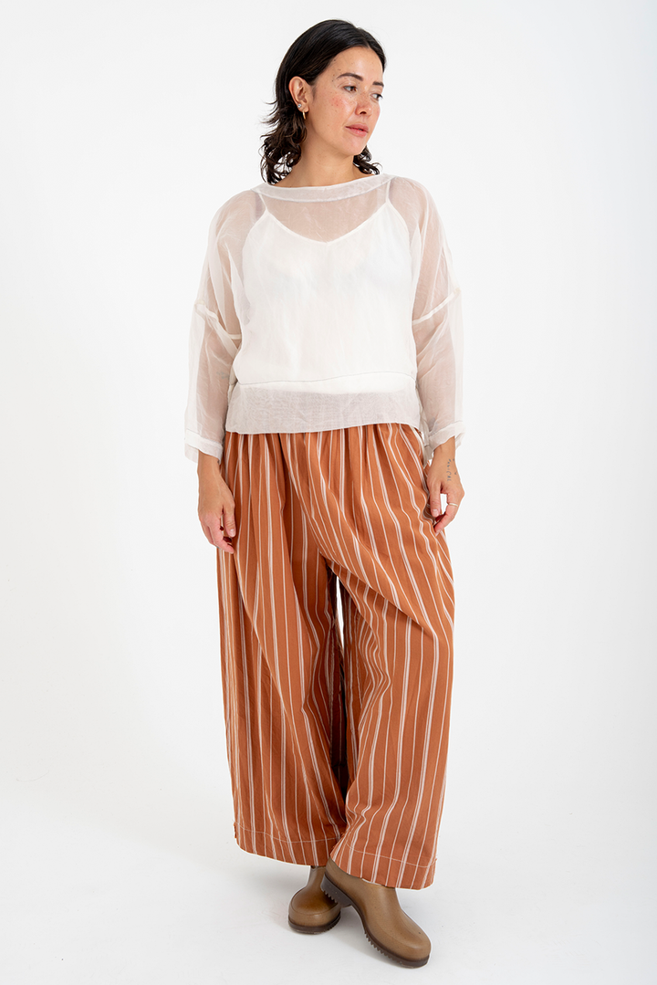 Bukeshla - Briar Box Top - Cream Organza