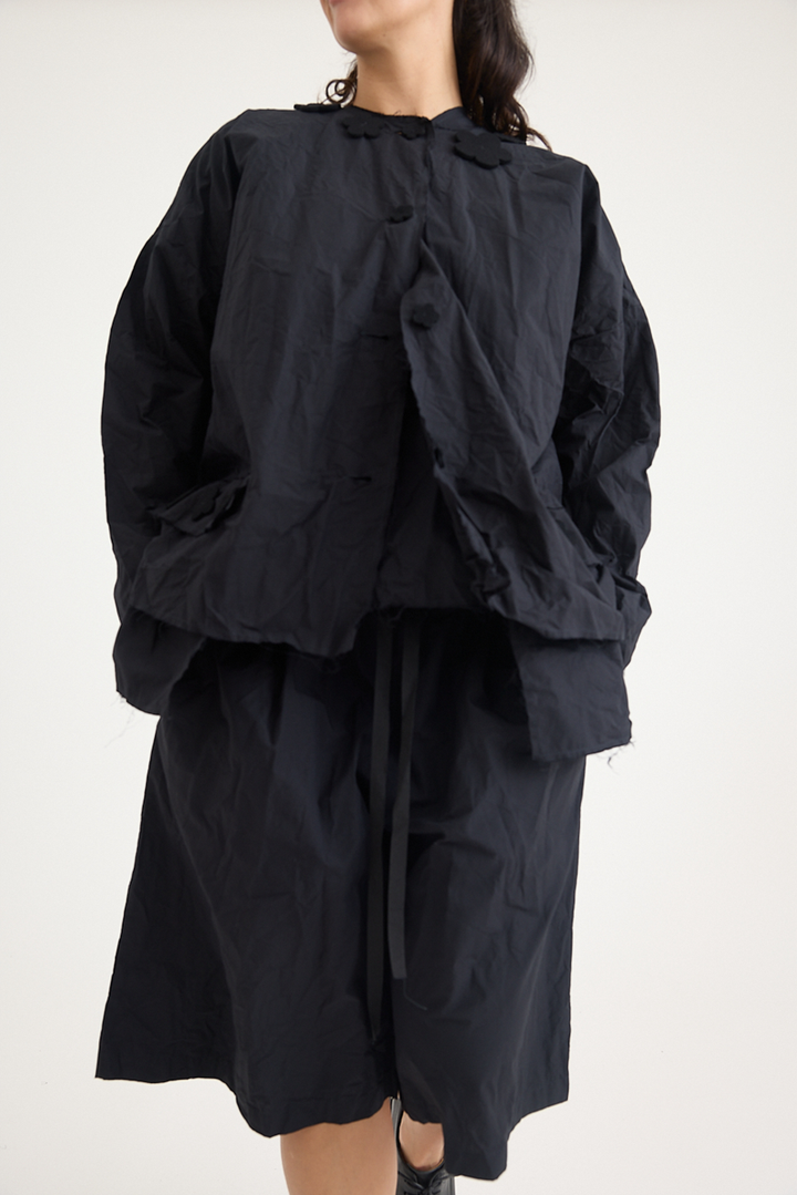 SCHA - Button Down Volume Jacket - Flowers