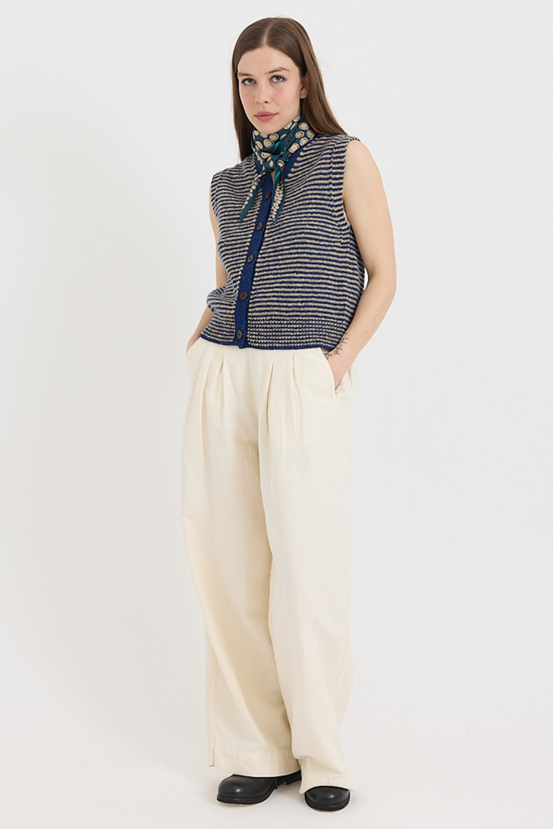 Toast - Spotted Carapace Print Silk Bandana