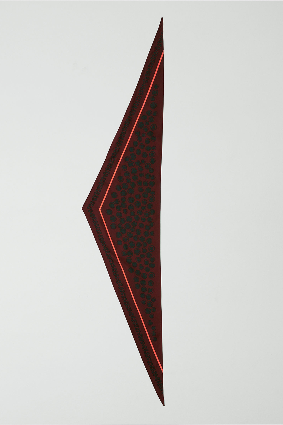 Toast - Spotted Carapace Print Silk Bandana