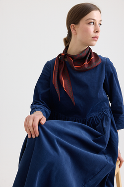 Toast - Spotted Carapace Print Silk Bandana