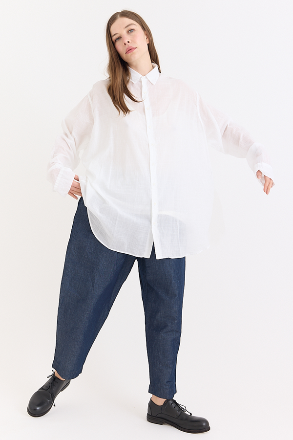 Casey Casey Orsan - Shirt - Khadi - White