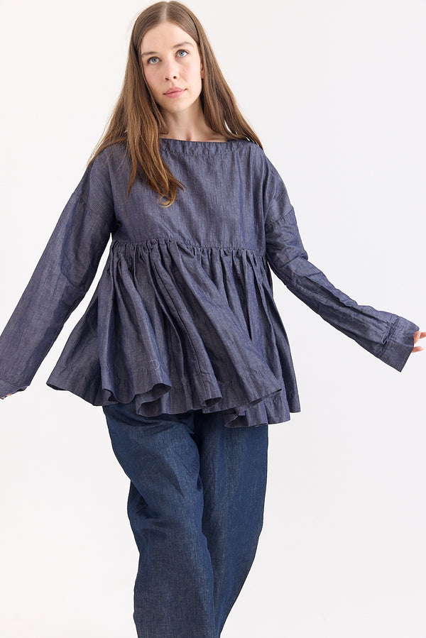Casey Casey Orsan - Twill Top - Lany - Indigo