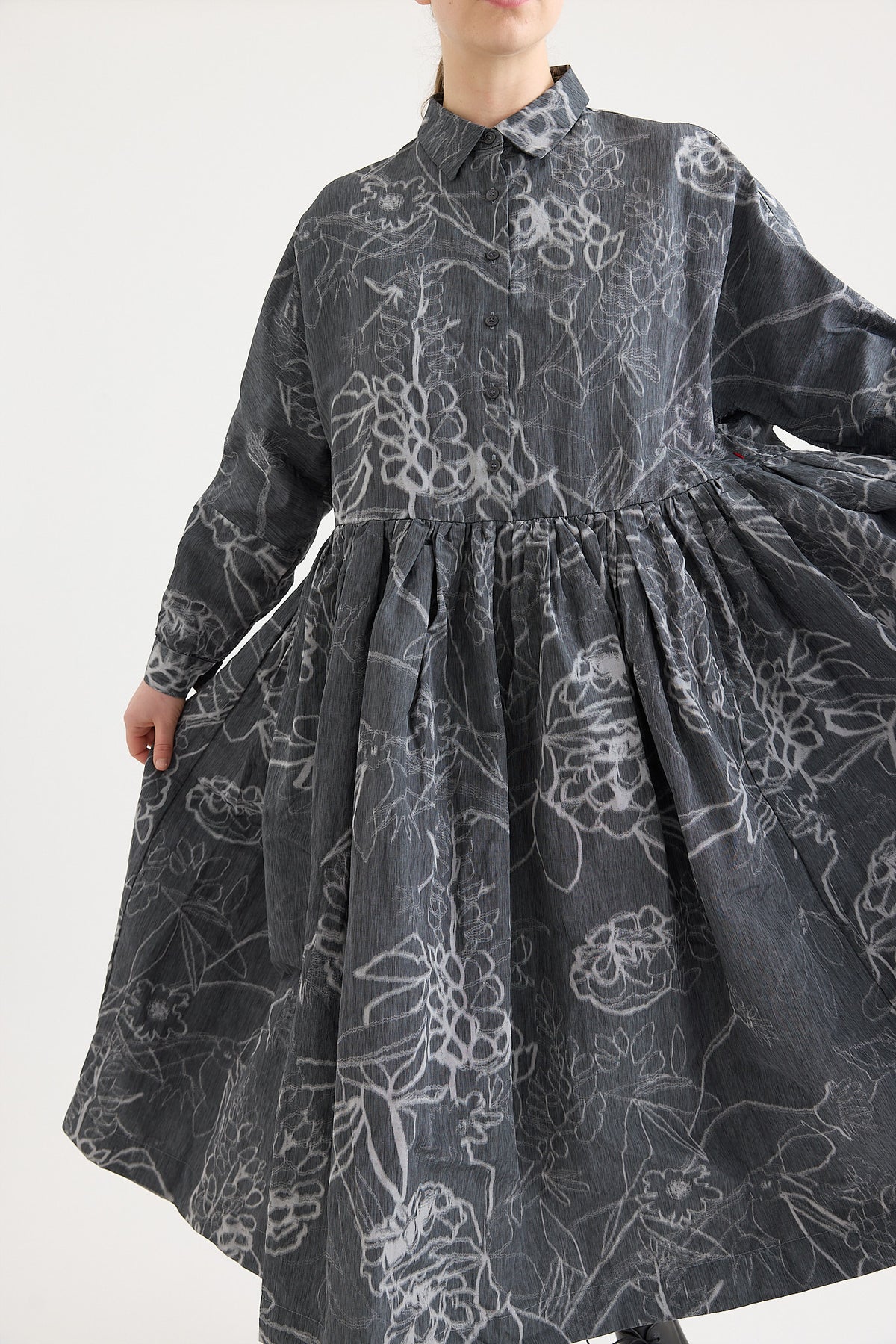 Casey Casey - Paga Rouch Dress – Scarlet Jones