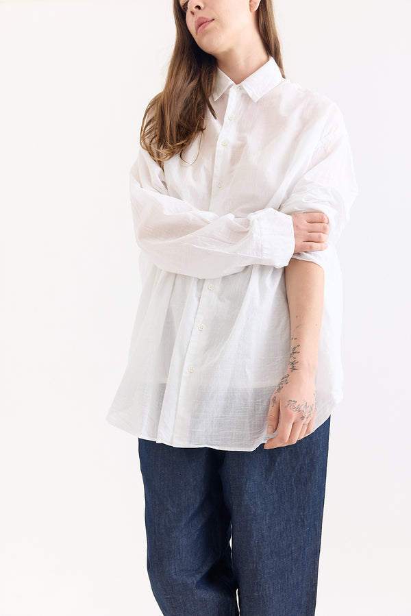 Casey Casey Orsan - Shirt - Khadi - White
