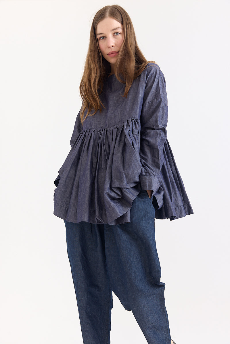 Casey Casey Orsan - Twill Top - Lany - Indigo