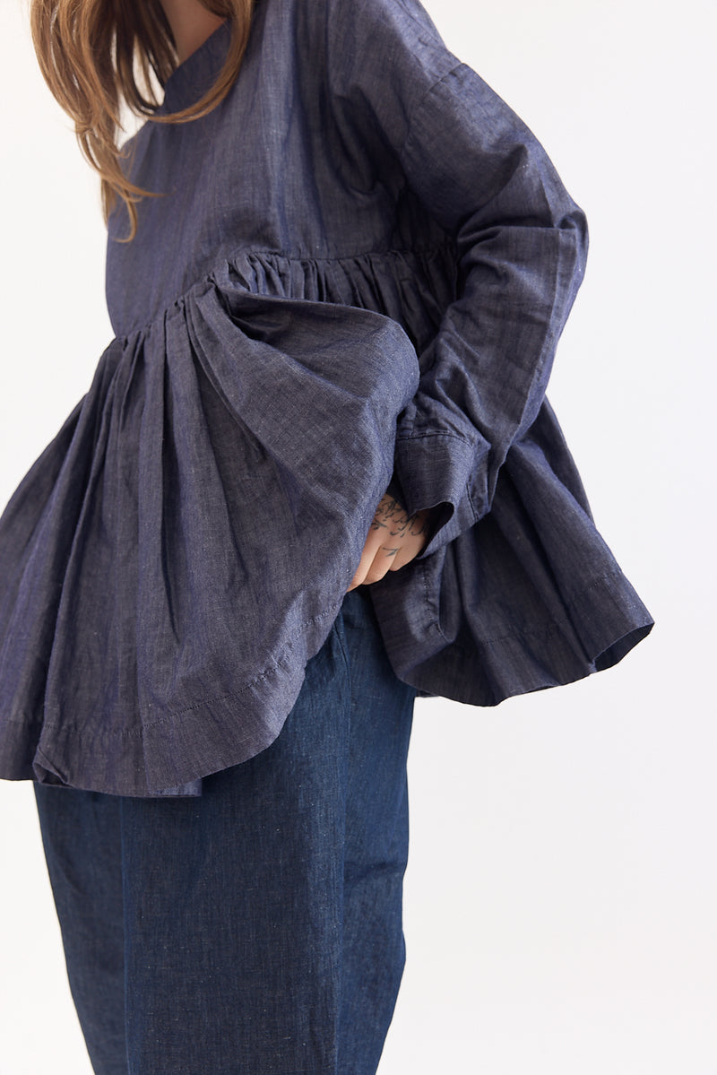 Casey Casey Orsan - Twill Top - Lany - Indigo