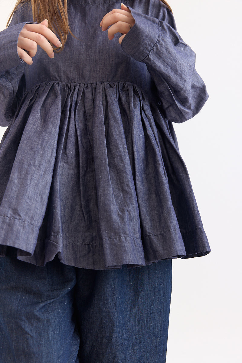 Casey Casey Orsan - Twill Top - Lany - Indigo