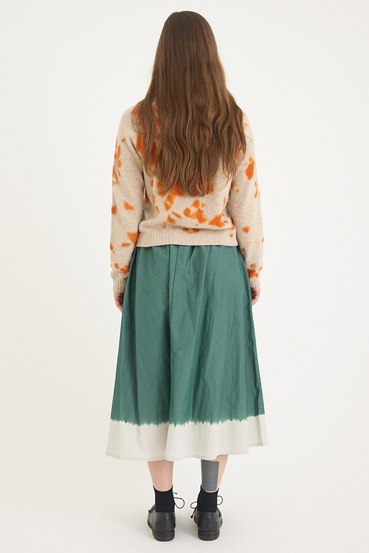 Suzusan - Cashmere Seamless Pullover - Madara Shibori