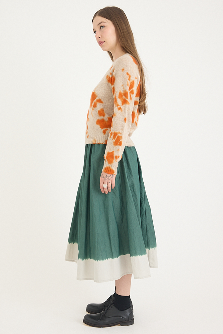 Suzusan - Cashmere Seamless Pullover - Madara Shibori