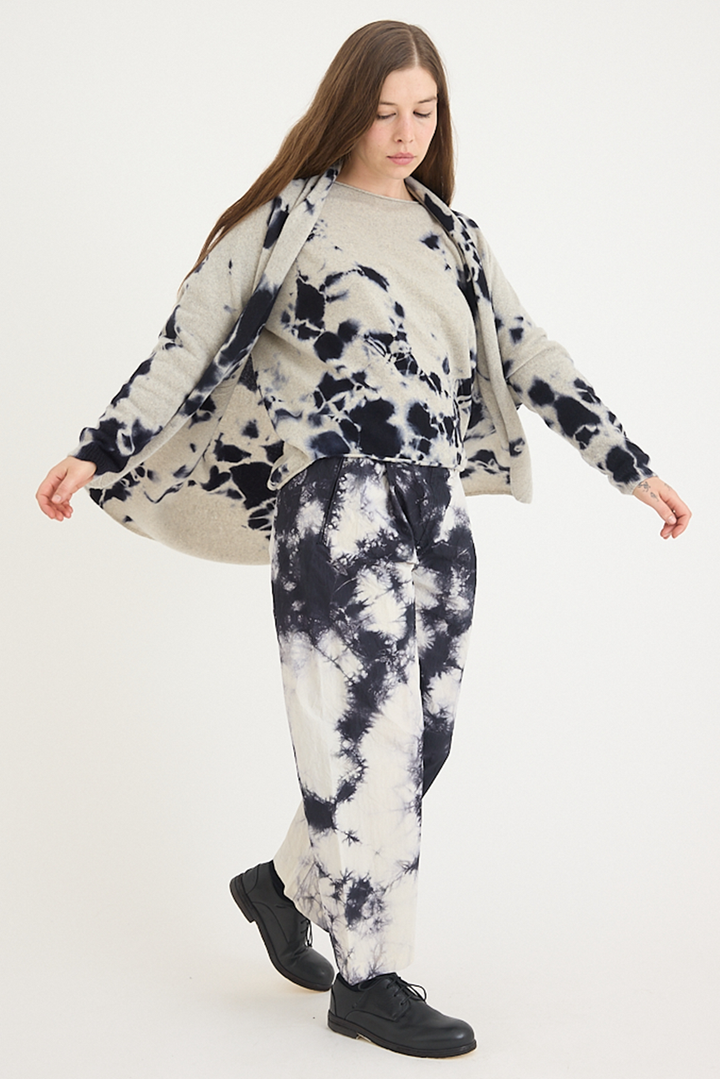 Suzusan - Cashmere Seamless Upside-Down Cape