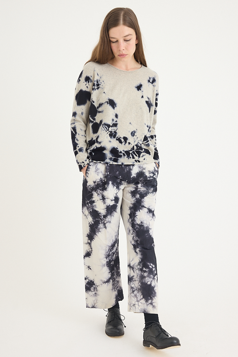 Suzusan - Cashmere Seamless Wide Pullover