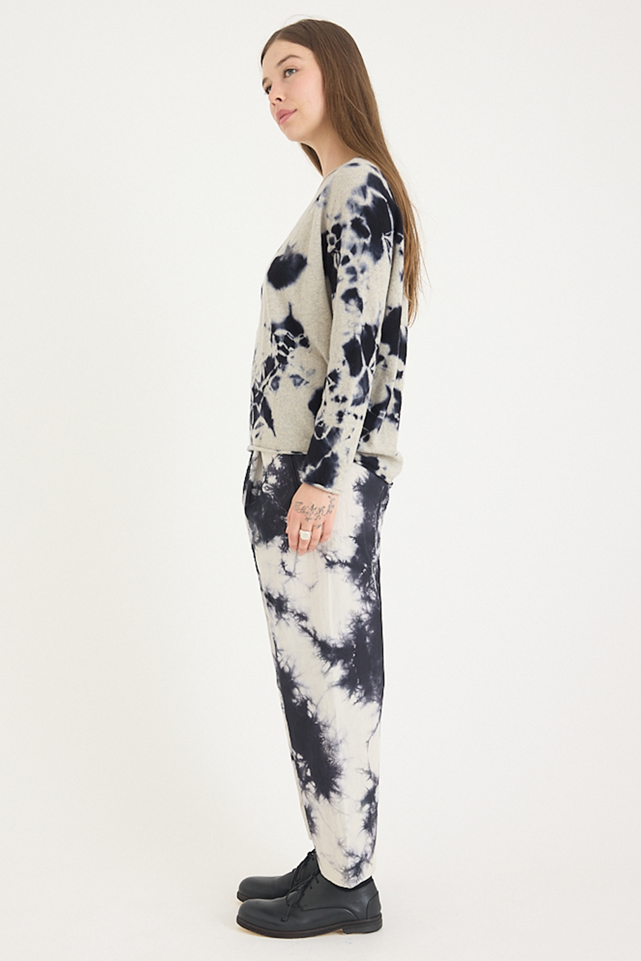 Suzusan - Cashmere Seamless Wide Pullover