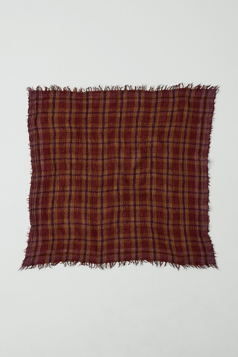 Toast - Reading Check Boiled Wool Scarf