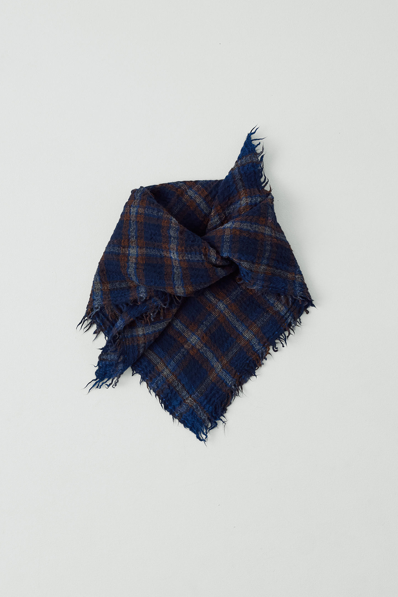 Toast - Reading Check Boiled Wool Scarf