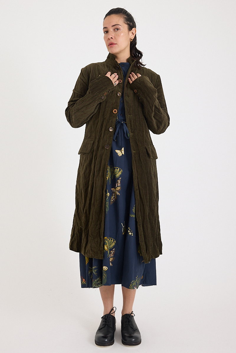 Aleksandr Manamis - Coat - Striped Velvet