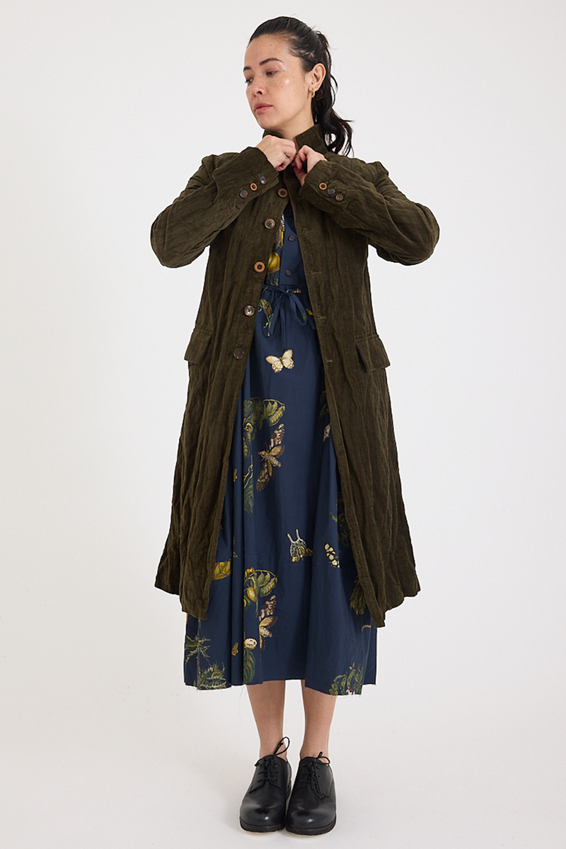 Aleksandr Manamis - Coat - Striped Velvet