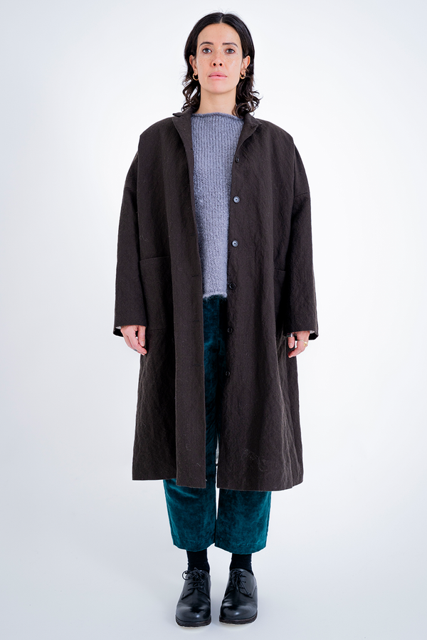 Apuntob - Coat P1802 - Coffee