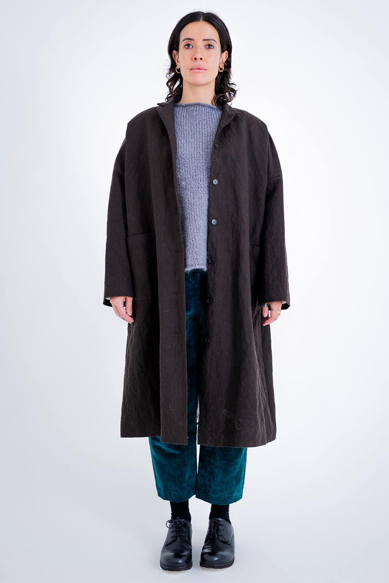 Apuntob - Coat P1802 - Coffee