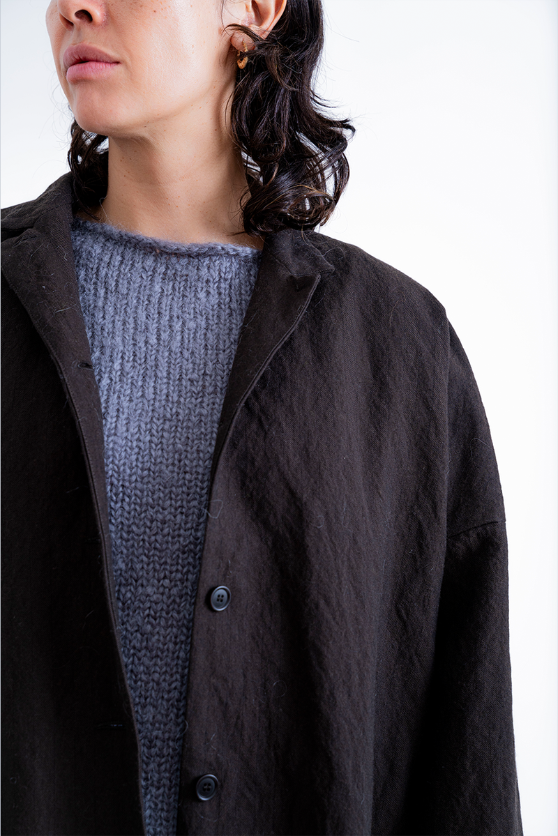 Apuntob - Coat P1802 - Coffee