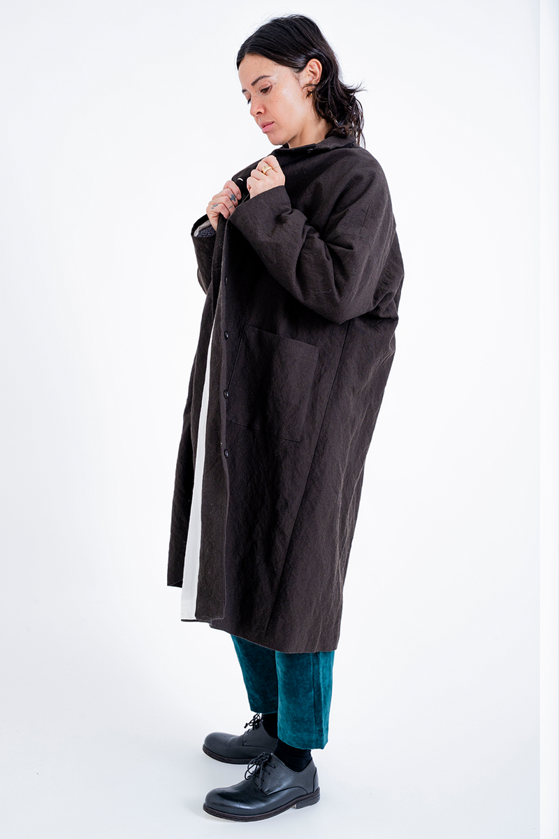 Apuntob - Coat P1802 - Coffee