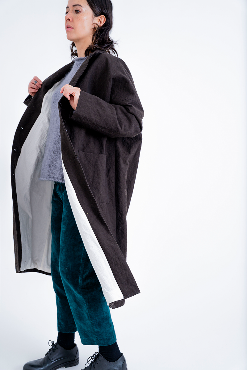 Apuntob - Coat P1802 - Coffee