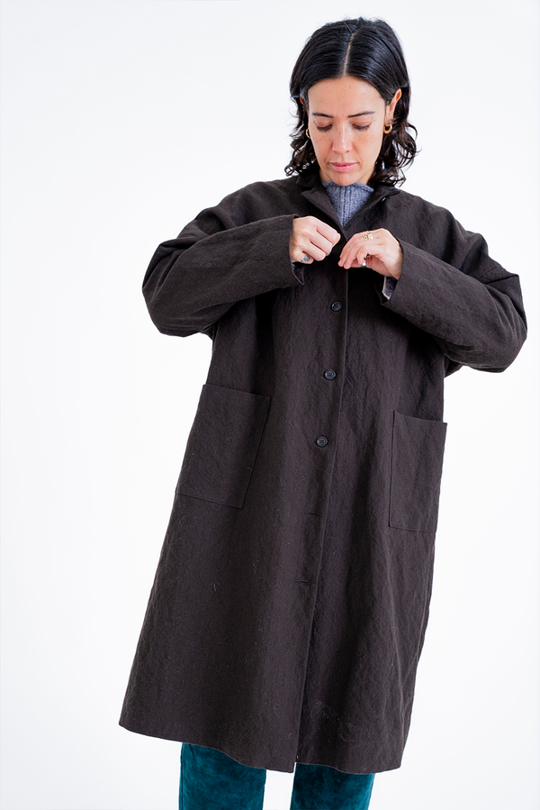 Apuntob - Coat P1802 - Coffee