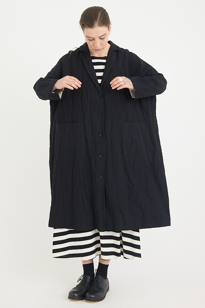 Apuntob - Coat P1948 - Black