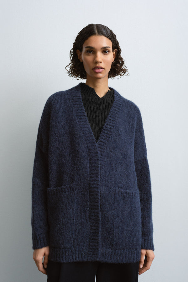 Cordera - Baby Alpaca Cardigan Navy