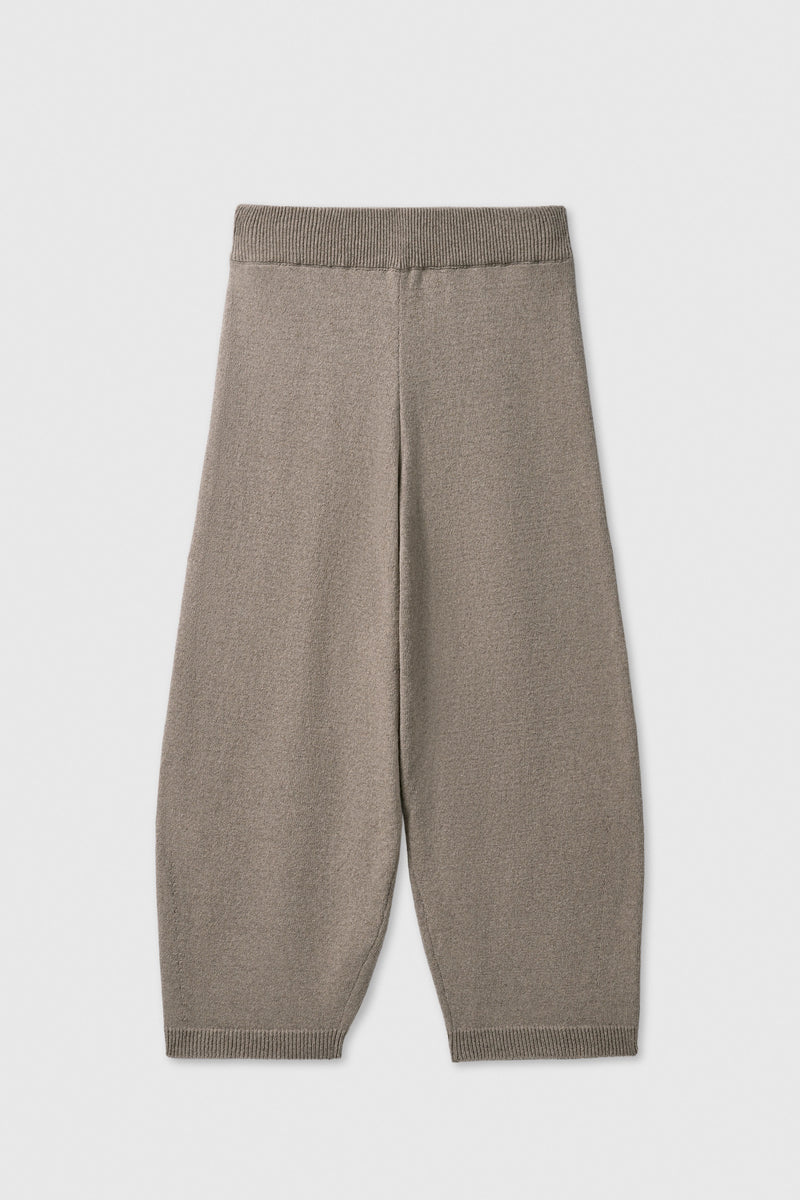 Cordera - Cotton Knitted Pants - Taupe