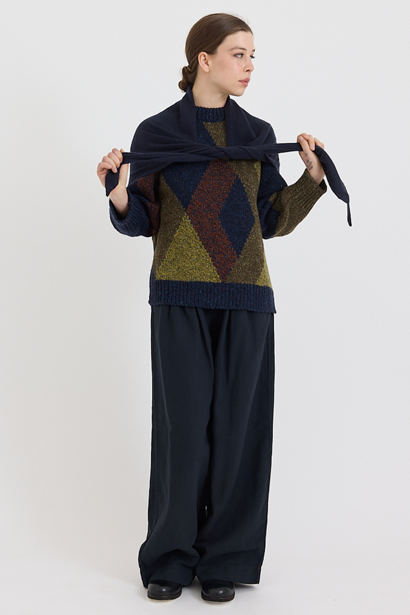 Toast - Corinne Cotton Linen Wide Leg Trousers