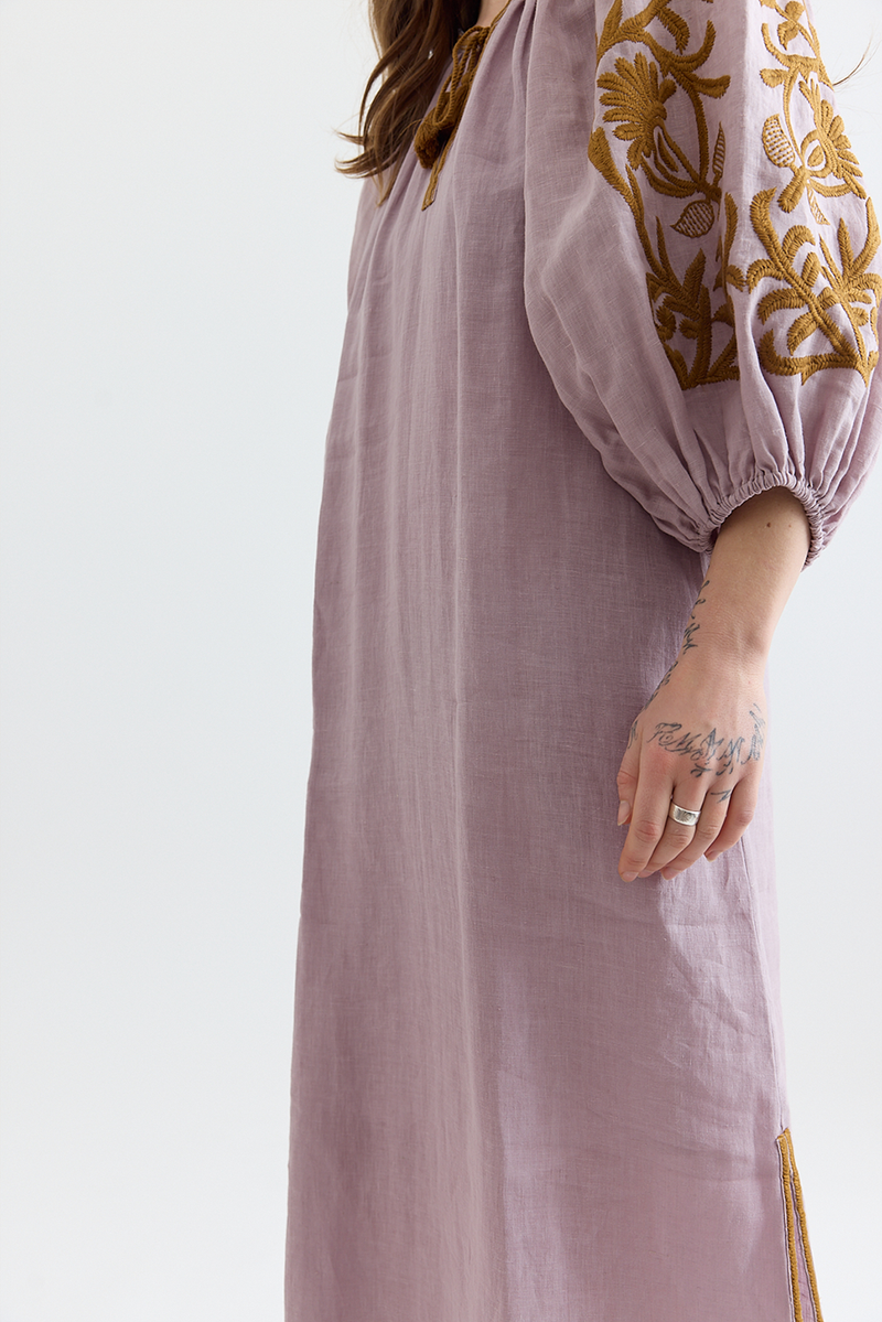 Benaras - Corsica Puff Veronica Kaftan