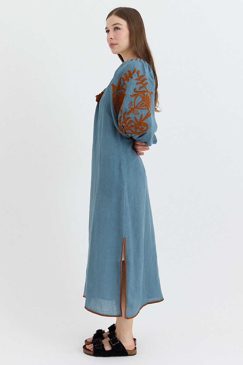 Benaras - Corsica Puff Veronica Kaftan