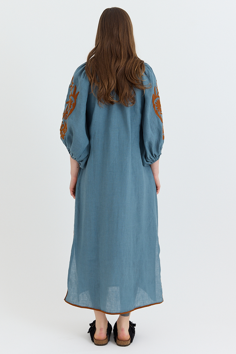 Benaras - Corsica Puff Veronica Kaftan