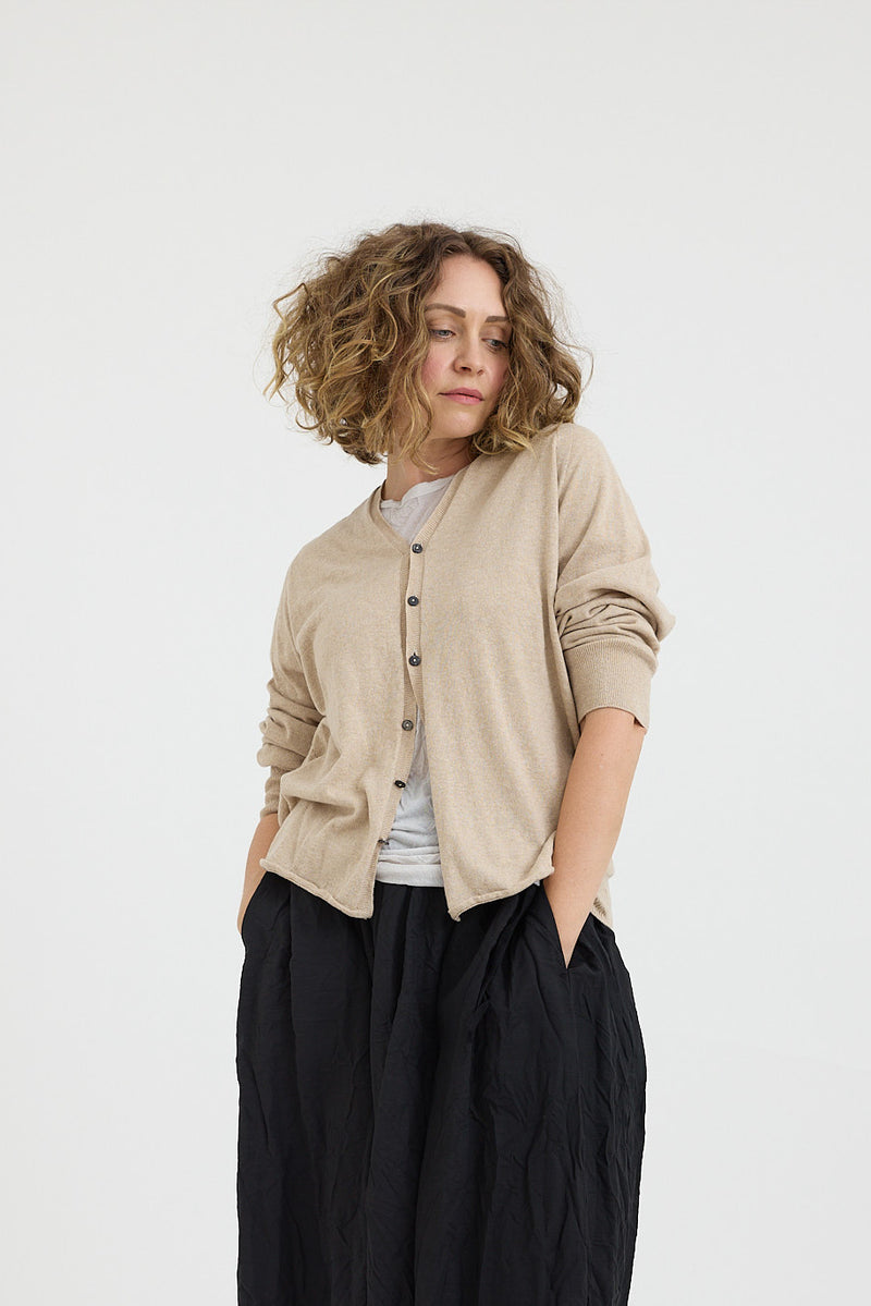 Pas de Calais - Cotton Linen Cardigan